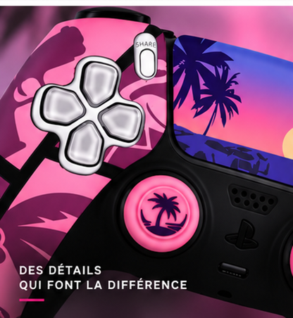KYNEX Sunset Vibes — gros plan sur les détails du design et les grips